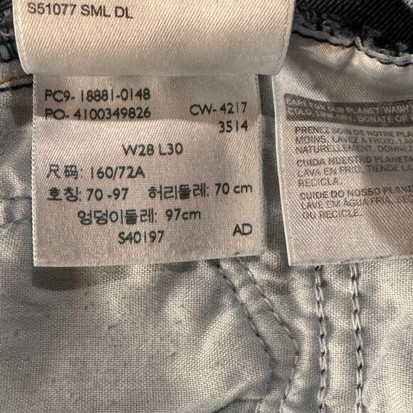 Levi’s 711 Womens SZ 28 Skinny Jeans Distressed Pockets Stretch Zip-Fly Low-Rise - Picture 12 of 12